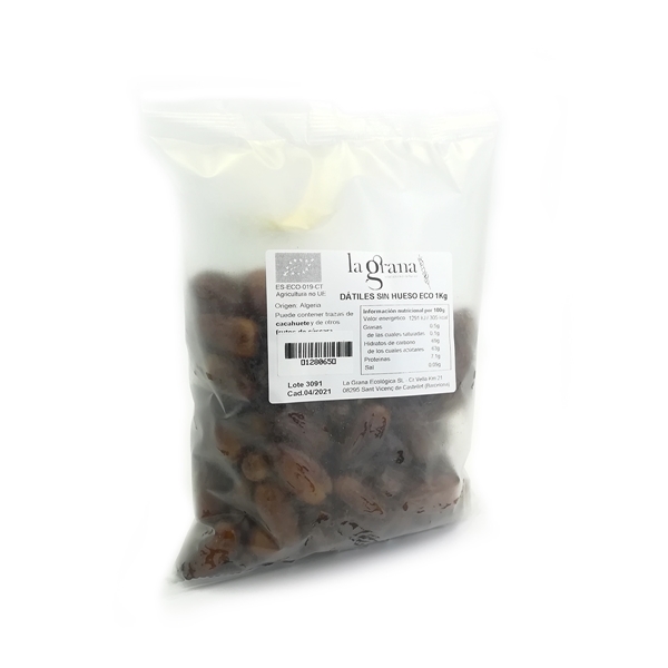 Picture of Datiles enteros sin hueso eco 1kg