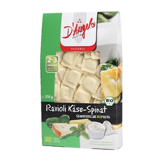 Imagen de Ravioli con queso y espinacas eco 250g