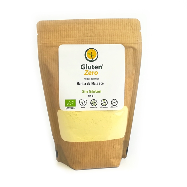 Picture of Harina de maiz Gluten Zero eco sin gluten 500g