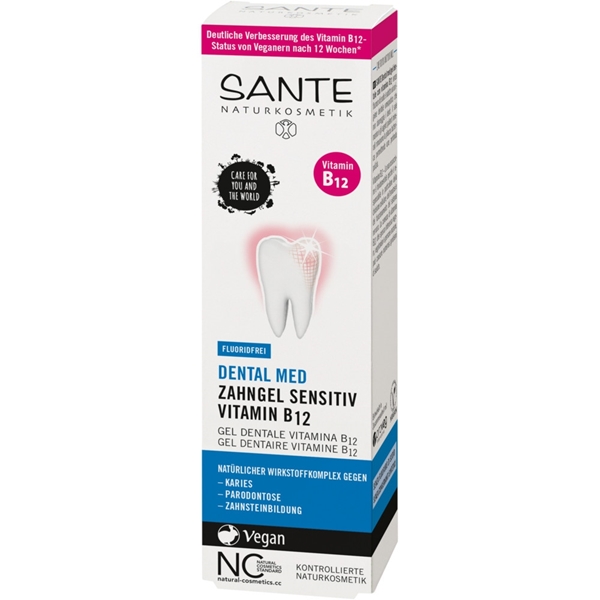 Picture of Pasta dientes Sante gel vitamina B12 eco 75ml
