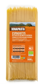 Imagen de Espaguetis blancos de espelta eco 500g BONAPASTA
