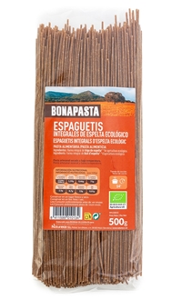 Imagen de Espaguetis integrales de espelta eco 500g BONAPASTA